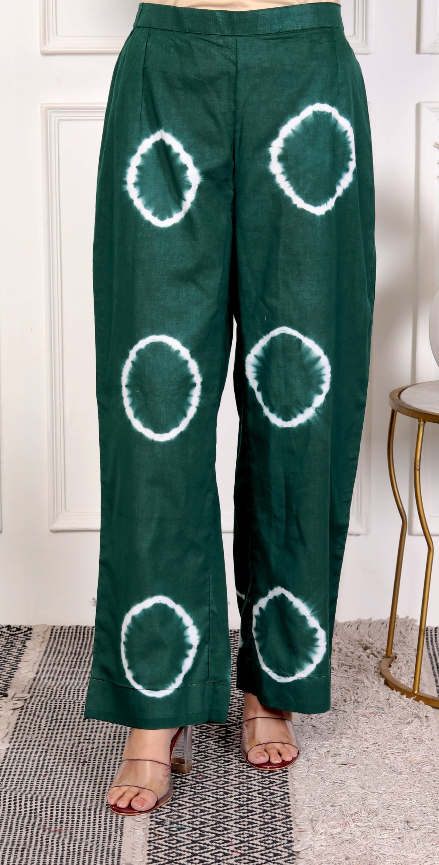 Tie-Dye Green Pants